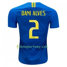 Koszulka Brazylia Dani Alves 2 Wyjazdowe Koszulki Piłkarskie Mistrzostwa Świata 2018